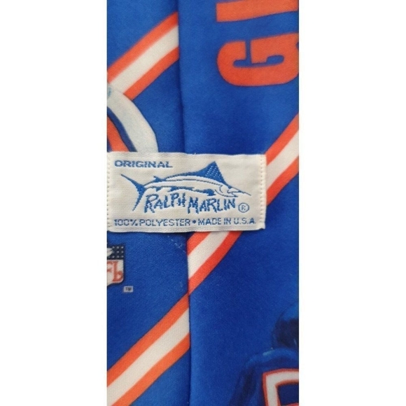 Original Ralph Marlin New York Giants Men's Neck Tie Vintage 1990 - Picture 6 of 7